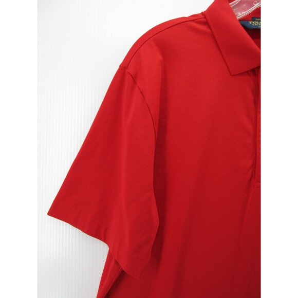 Ralph Lauren Polo Golf Shirt Large Performance Pullover Rugby Pima - Picture 3 of 11